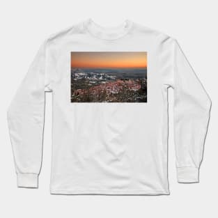 Livadi village after sunset Long Sleeve T-Shirt